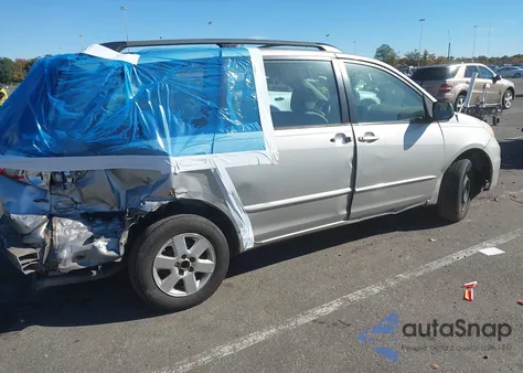 2006 Toyota Sienna Ce z USA, uszkodzony, nr VIN 5TDZA23C06S407652